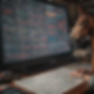 Analyzing Race Statistics Bettor analyzing race statistics