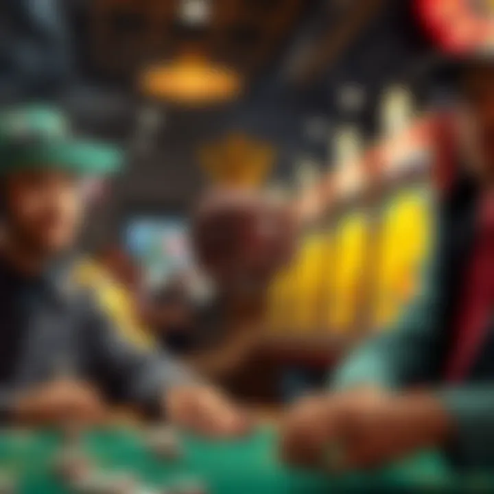 Conceptual image depicting psychological aspects of gaming