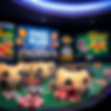 An array of promotional materials highlighting free tournament opportunities