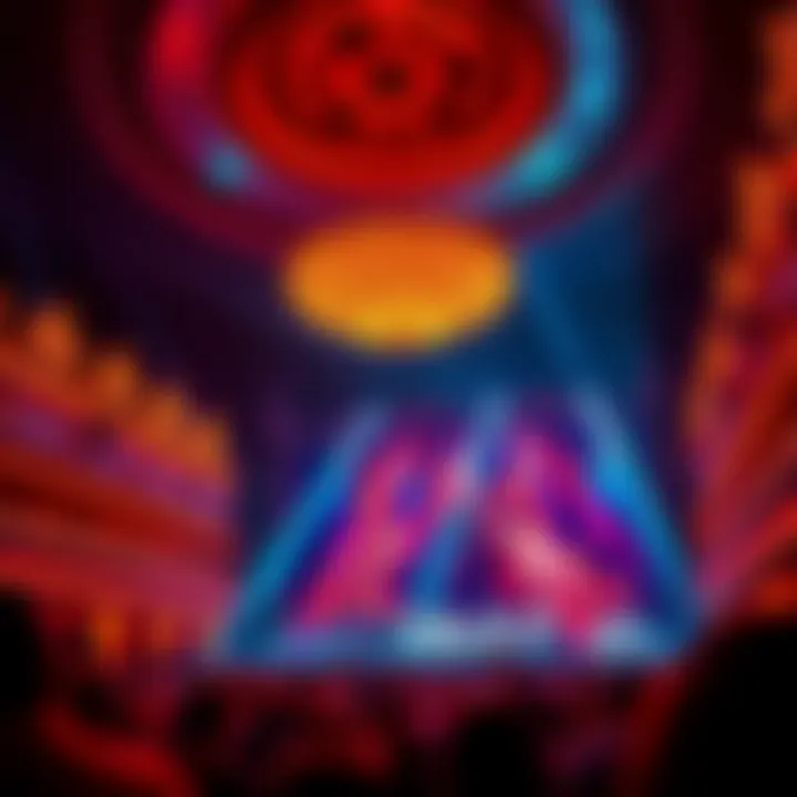 Dazzling entertainment show taking place at Bally's theater