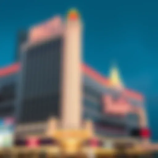 Historic view of Bally's Las Vegas showcasing its iconic facade