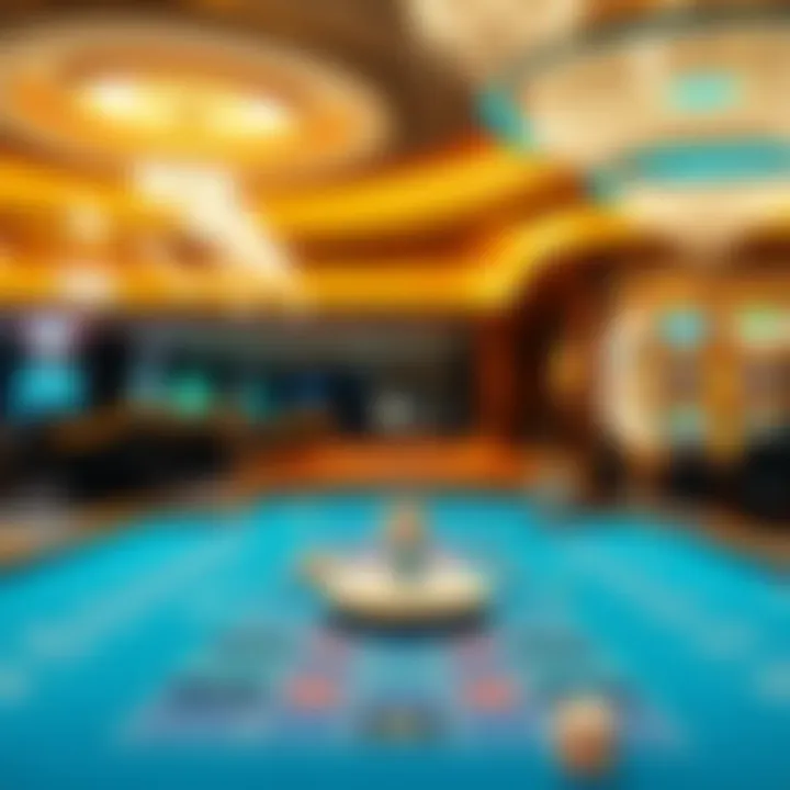 The Essence of Luxury in Gaming Luxurious gaming environment in a blue chip casino