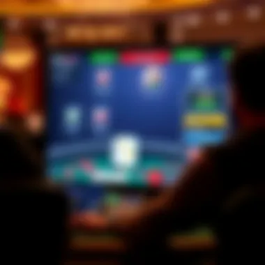 Close-up of Online Gameplay Interface