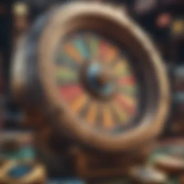 Visual representation of free spins mechanics in slots