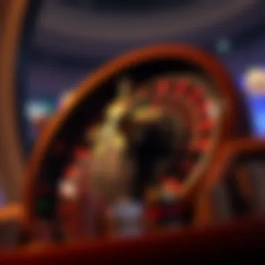 An intricate design of a roulette wheel symbolizing chance and strategy in gambling