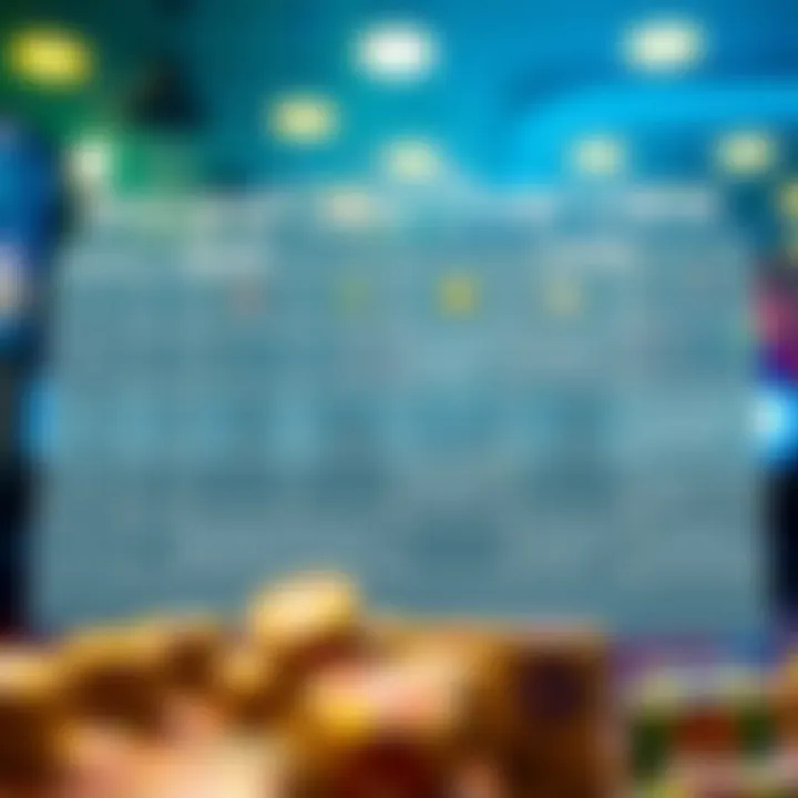 Chart illustrating the potential advantages and disadvantages of free money games.