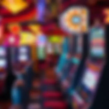 Diverse Slot Machine Selection at Johnny Z Casino An array of slot machines highlighting the gaming options available