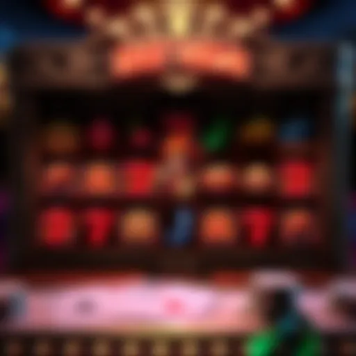 Intricate design of Lost Vegas slot game interface