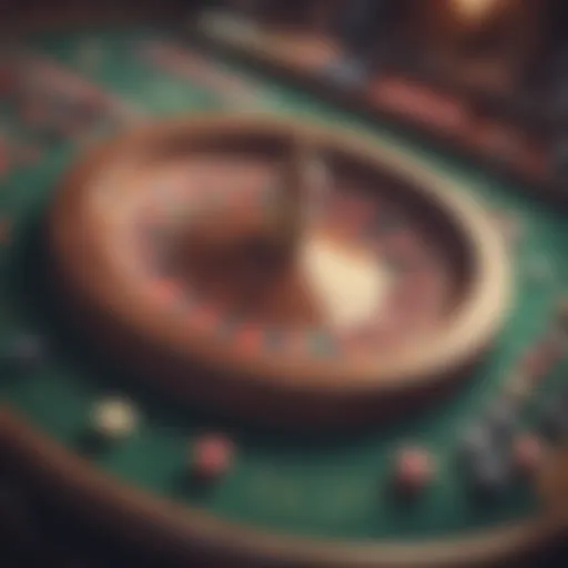 An engaging roulette table with a vibrant layout.