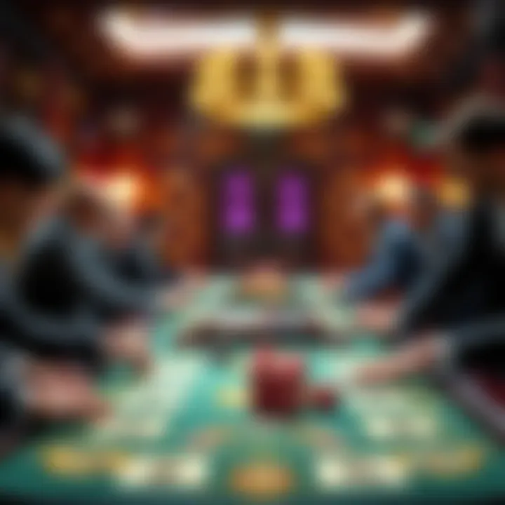 The Classic Pai Gow Experience Traditional setting of a Pai Gow game