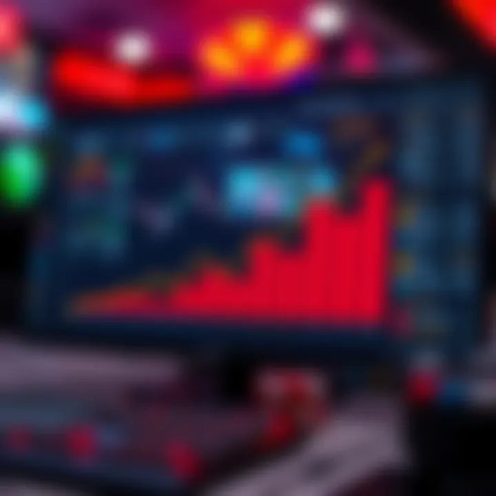 An analytical graph representing the risks and rewards of real money gaming.