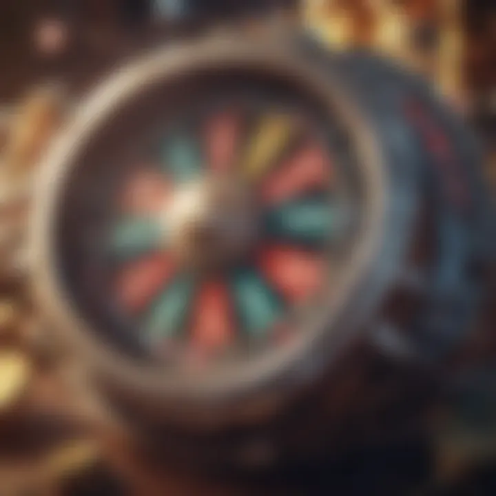 Illustration of free spins symbolizing bonus opportunities