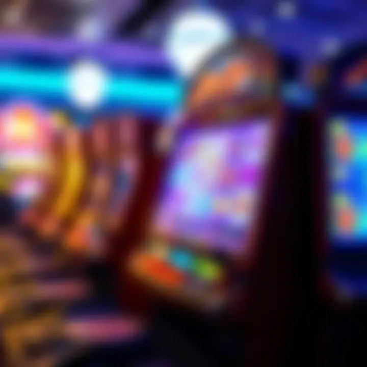 A modern video slot machine showcasing immersive graphics and gameplay.