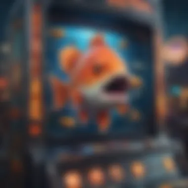 The Alluring Visuals of Big Fish Slot Machine A captivating display of the Big Fish Slot Machine with vibrant graphics