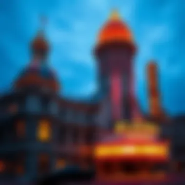 Historical architecture of a prominent casino in Elgin, IL