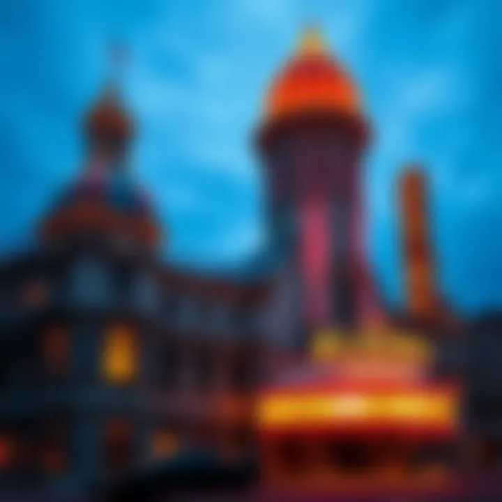 Historical architecture of a prominent casino in Elgin, IL