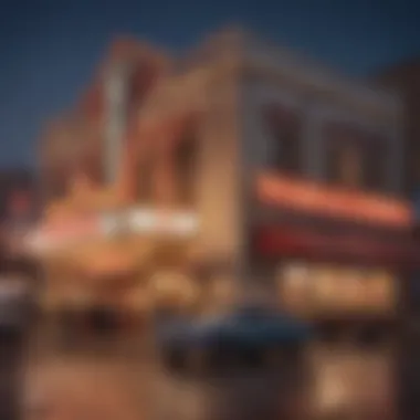 Historical casino facade reflecting the heritage of Fremont Street