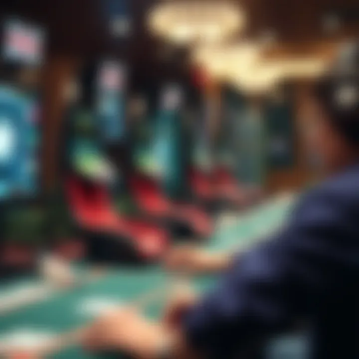 A comparison chart of different poker training simulators