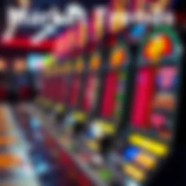 A graphical illustration of market trends related to bubble slot machines over time.