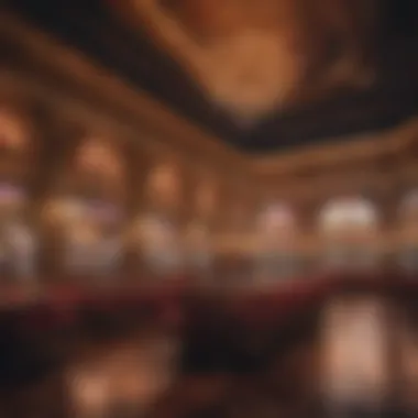 Vibrant Nightlife Around an Austrian Casino Vibrant nightlife surrounding an Austrian casino