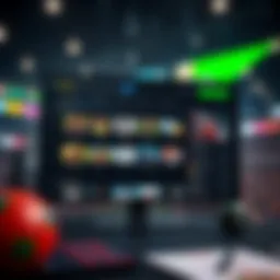 A modern betting platform interface showcasing various sports options