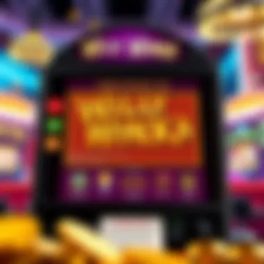 A detailed infographic explaining the gameplay mechanics of the Willy Wonka slot.