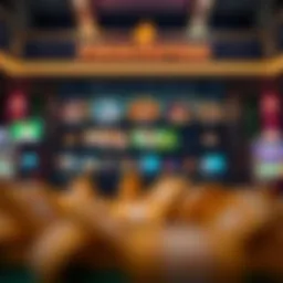 Overview of Firekeepers Online Casino interface showcasing diverse gaming options