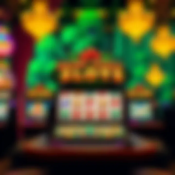 Vibrant Display of Golden Jungle Slots Vibrant Golden Jungle Slots game display