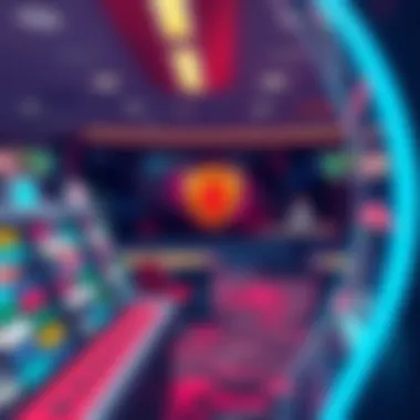 Illustration of secure online betting environment at Kerching Casino