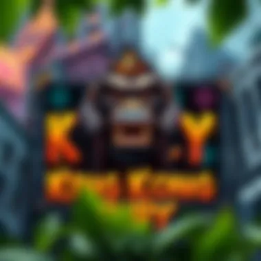 An engaging visual of the King Kong Fury slot game interface showcasing vibrant graphics and features.