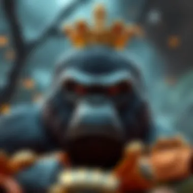 A close-up depiction of the unique symbols and icons featured within the King Kong Fury slot game.