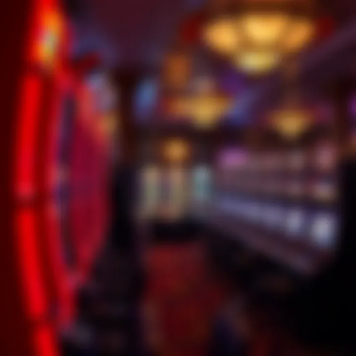 Interior gaming floor filled with various gaming machines