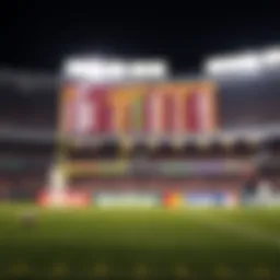 Visual representation of moneyline betting odds