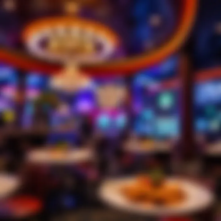 Diverse dining options at Palms Casino