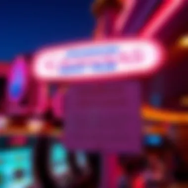 Safety measures signage at Palms Casino