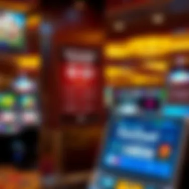 Responsible gaming initiatives displayed in the casino with informative signage