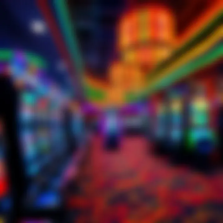Interior gaming floor with vibrant atmosphere and diverse gaming options