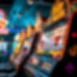 High limit slot machine in action