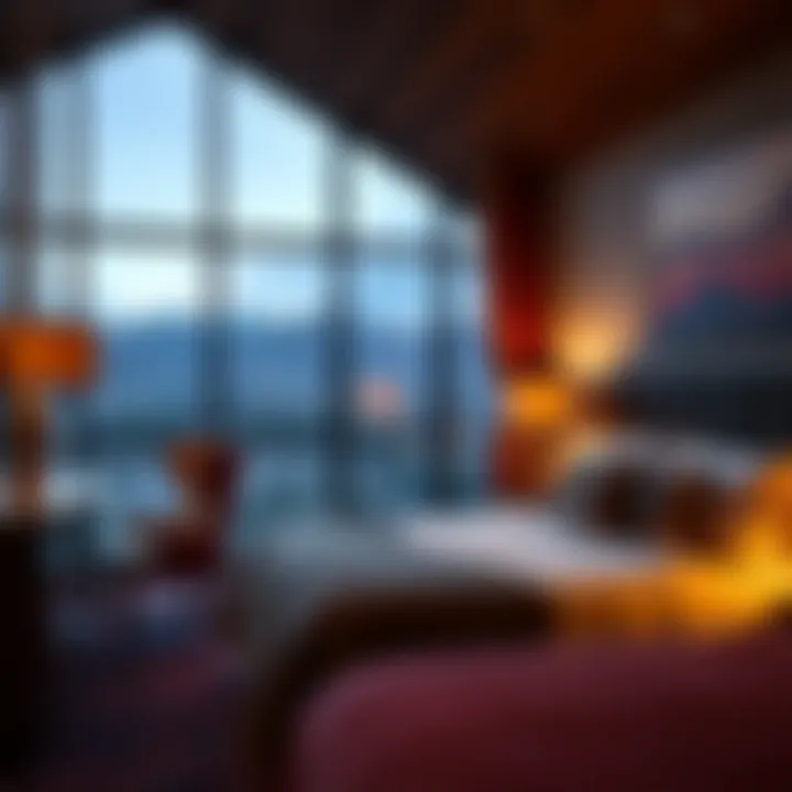 Cozy accommodations with stunning views