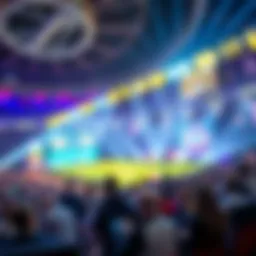 Visual representation of Eurovision betting odds