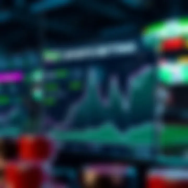 Graph showcasing trends in online sports betting in Idaho