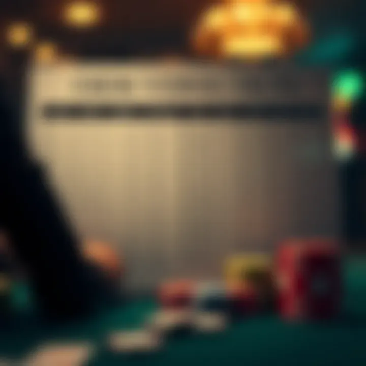 Odds Versus Outs Chart displaying odds versus outs