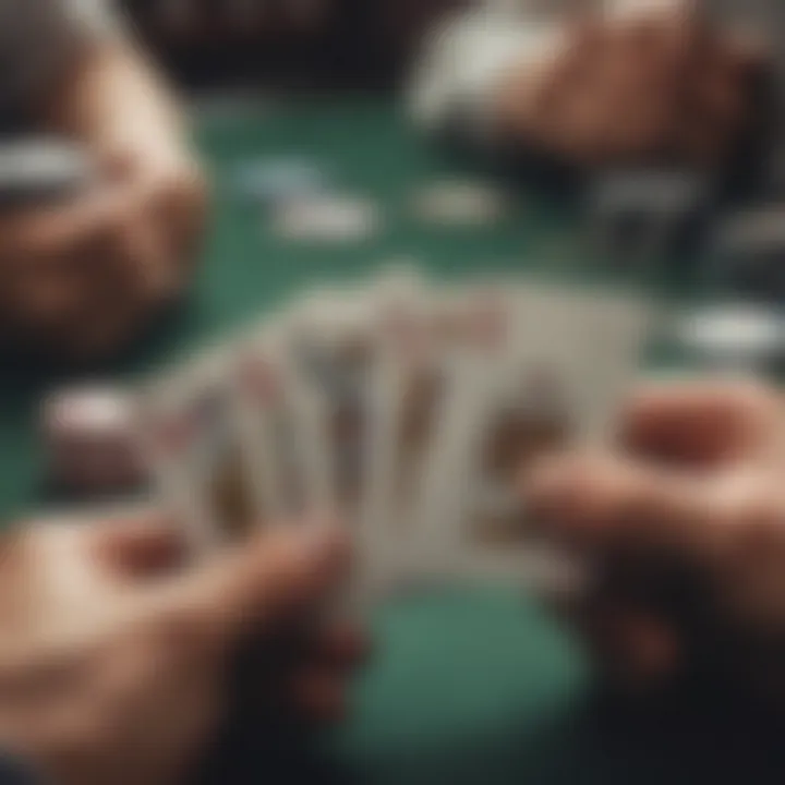 Illustration of poker hand rankings