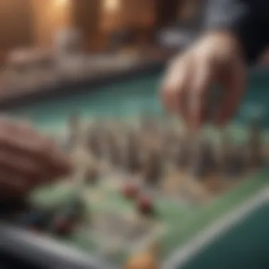 Strategic Approaches in Put and Take Gameplay Strategic gameplay in put and take depicted through engaging visuals