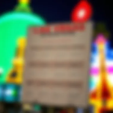 Calender highlighting major Las Vegas events