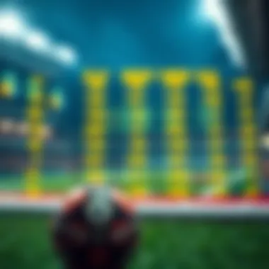 Visual representation of money line odds