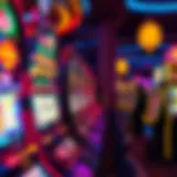 Exciting slot machine featuring vibrant graphics and themes