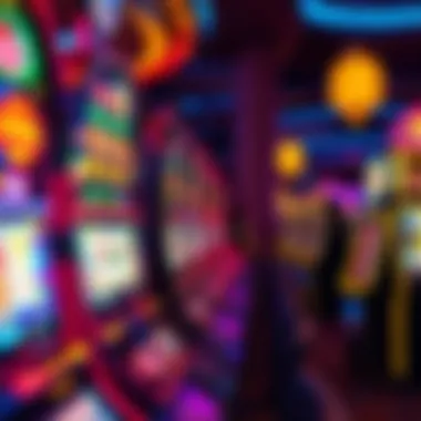 Exciting slot machine featuring vibrant graphics and themes